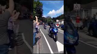 Bikers drive by at Stradey Park Hotel Llanelli [upl. by Archangel696]