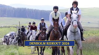 Denholm Rideout  Hawick Common Riding 2024 [upl. by Dynah]