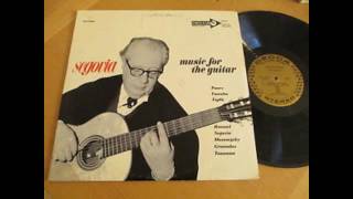 Segovia ‎– Music For The Guitar  1960  full vinyl album [upl. by Muraida]