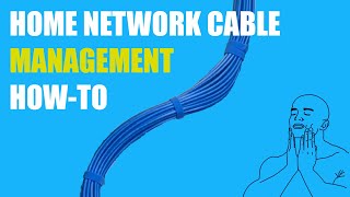 Learn Network Cable Management for Home Racks [upl. by Aittam]