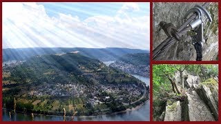 Mittelrhein Klettersteig Boppard  Traumschleife Mittelrhein • Wanderung • Romantischer Rhein [upl. by Liddle736]