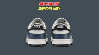 Nike Dunk Low Midnight Navy [upl. by Avie597]