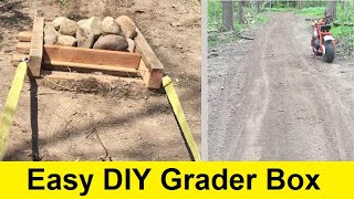 Super Easy DIY Grader Box [upl. by Ahsimaj]