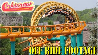 Corkscrew at Valleyfair OffRide Footage No Copyright [upl. by Rakso]