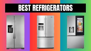 Best Refrigerators 2024  TOP 10 Refrigerator Reviews [upl. by Enaillil]