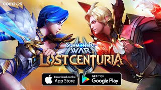 Summoners War Lost Centuria  CBT Gameplay AndroidIOS [upl. by Jenica]