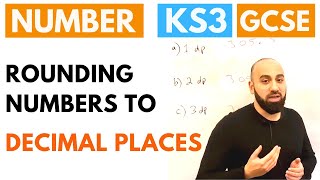 How to round numbers to decimal places  KS3 Maths [upl. by Sutton]