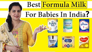 Best Formula Milk For Babies in India  बेबी के लिए सबसे अच्छा फार्मूला मिल्क My Baby Care [upl. by Ayitahs]