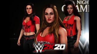 WWE 2K20 Team Bella Entrance [upl. by Ihdin595]