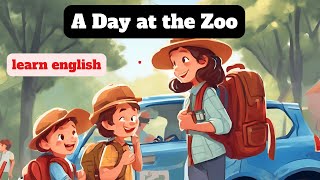 A Day at the Zoo Learn English animation  English story  Animated stories  Animal Stories [upl. by Alake]