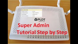 Fiberhome Super Admin RP2627  PLDT HOME Fibr  AN550604FA [upl. by Nahoj695]