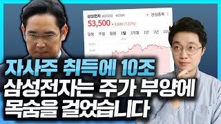 자사주 10조 취득하는 삼성전자 결국 이렇게 된다 [upl. by Zannini]