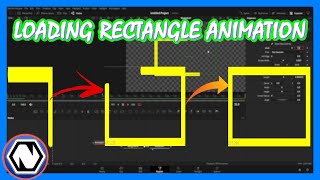 LOADING RECTANGLE ANIMATION IN NATRON  NATRON MOTION GRAPHICS  NATRON ANIMATIONS  RAKSHIT JAIN [upl. by Pollard702]