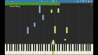 Yiruma 이루마  Dance  Piano Tutorial on Synthesia [upl. by Hguh265]