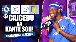 CHELSEA 30 ASTON VILLA  Dani  NIGERIAN FAN REACTION  Premier League HIGHLIGHT 2024 2025 [upl. by Malcom]