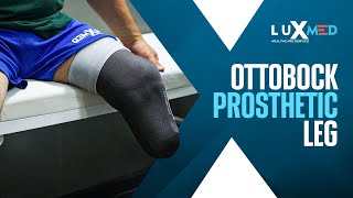 Ottobock harmony below knee prosthetic leg  Luxmed Protez [upl. by Fowkes]