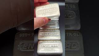 Stacker Obsession The Engelhard Cast Silver Bar [upl. by Llenaj]