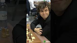 SHOCKING BLUNDER by Magnus Carlsen shorts [upl. by Elleynad]