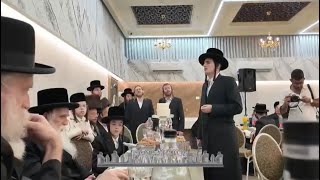 Motty Steinmetz Sings For BelzMachnivka Rebbe [upl. by Oicangi]