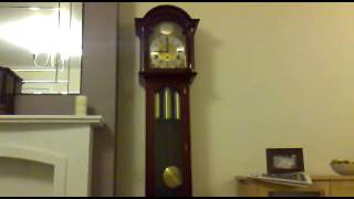 Urgos Triple Chime Longase Grandfather Clock [upl. by Akimert]