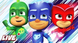 🔴 Watch Season 4 LIVE  PJ Masks Official  Kids Video For Kids [upl. by Dnamron]