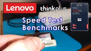 Lenovo ThinkPlus microSDXC Memory Card  Review Speed Test and Benchmark [upl. by Anastatius]