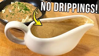 EASY LastMinute Gravy Recipe That Tastes Incredible [upl. by Moersch871]