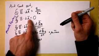 Maxwells Equations and the Speed of Light  Doc Physics [upl. by Ahsiekahs]