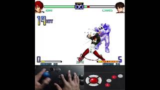 TUTORIAL KOF 2002 Combo de Iori 100 paso a paso [upl. by Jean]