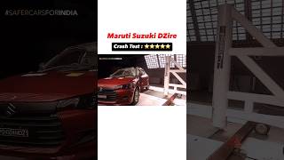 swift dzire new model 2024 Crash Test 5 star rating newswift [upl. by Glanville]