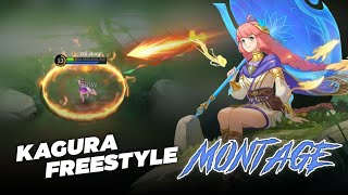 Kagura Satisfying Freestyle  Outplays  Escapes  KAGURA MONTAGE 2023 [upl. by Fadden14]