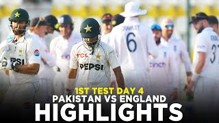 Full Highlights  Pakistan vs England  1st Test Day 4 2024  PCB  M3G1K [upl. by Ilojna973]