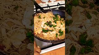 Easy and tasty egg hakka noodleshakkanoodles recipe shorts chingssecret eggnoodles indochinese [upl. by Gifferd]