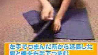 How to fold a shirt  Chinese Style [upl. by Eenwat]