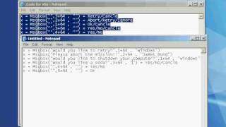 How to make a vbs script [upl. by Eldrid685]