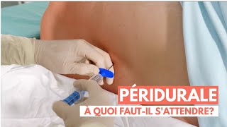 La péridurale pendant un accouchement À quoi fautil sattendre [upl. by Donough]