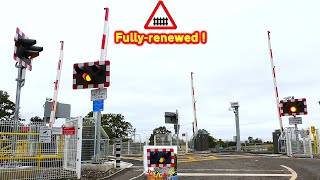 The Fullyrenewed Marsh Lane Level Crossing Buckinghamshire [upl. by Ilsel]