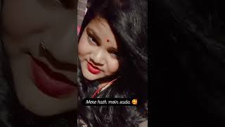 Mere hath mein sada Tera hath rahemonalike couple song viral😍😍😍 [upl. by Neladgam476]