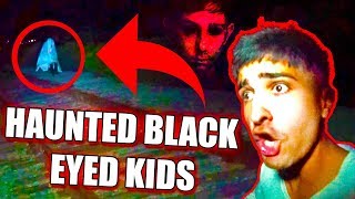 HAUNTED BLACK EYED KIDS AT 3AM CHALLENGE😱 Ghost Caught On Camera [upl. by Reviere809]