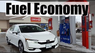 2022 Honda Clarity  Fuel Economy MPG Review  Fill Up Costs [upl. by Niro]