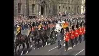 2 Queen Mother Funeral  Whitehall [upl. by Craven]