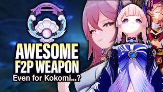 OATHSWORN EYE Review Great Value F2P Weapon But Can KOKOMI Still Use It  Genshin Impact 25 [upl. by Tychon816]