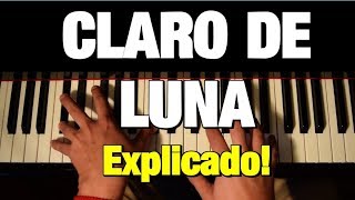 CLARO DE LUNA  PIANO TUTORIAL  BEETHOVEN SONATA [upl. by Acassej58]