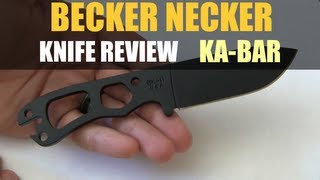 KABAR BECKER NECKER BK11 Initial Review [upl. by Dlared217]