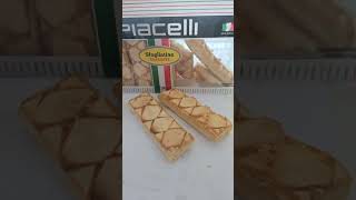 PIACELLI SFOGLIATINE GLASSATE ITALY biscuit italianfood snacks shorts [upl. by Joletta502]