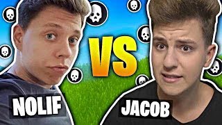 JACOB VS NOLIF W FORTNITE [upl. by Araed315]