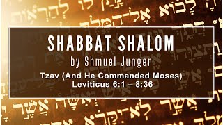 Tzav And He Commanded Moses – Leviticus 61 – 836  Shabbat Shalom with Shmuel [upl. by Renick]