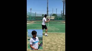 井藤祐一プロガチパワーラケット インプレッション dunloptennis FXシリーズ [upl. by Trilley]