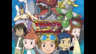 Digimon Tamers Movie 1 OST 18 Shinka da [upl. by Terrijo]