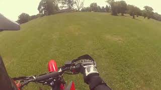 Wheelie practice 150cc viper dirt bike [upl. by Sirah]